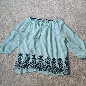 Large summer blouse